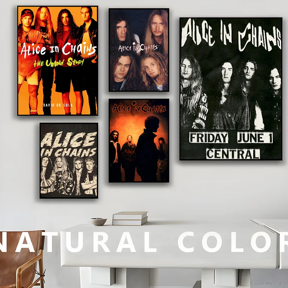 Alice In Chains / 絵画（ポスター）3枚セット Alice In Chains / 絵画（ポスター）3枚セット Alice In Chains / 絵画