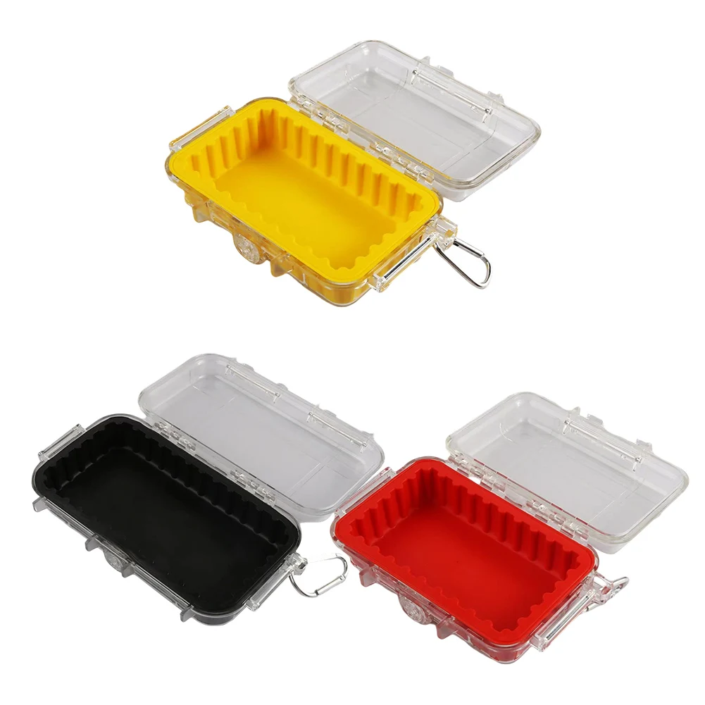 Outdoor Survival Box S/L Transparent Moisture-proof Waterproof Shockproof Anti Pressure Sealed Case Camping Storage Tools
