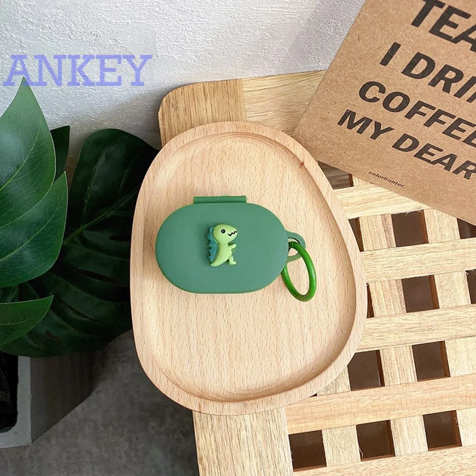 Case for Anker Soundcore Life Note E Case Cartoon Earaphone Cases Funny Dinosaur Silicone Protect Hearphone Cover