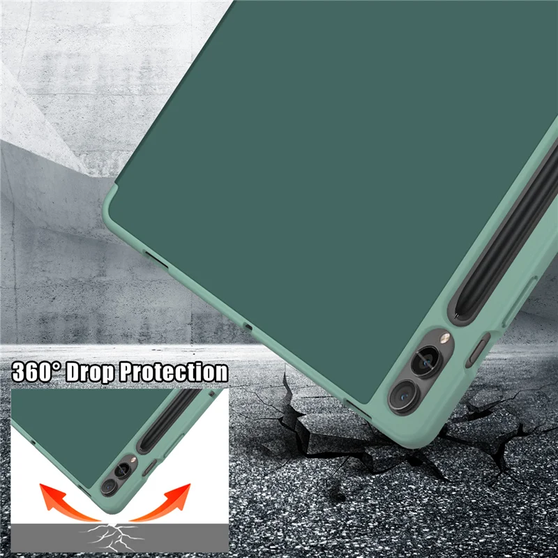Capa Magnética para Samsung Galaxy Tab s Pen Holder Smart Folding Cover s9 Plus - Imagem 5