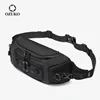 OZUKO Fashion Men Waist Bag Outdoor Sports Tactical Chest Bag Multifunction Waterproof Male Fanny Pack Mens Crossbody Sling Bags