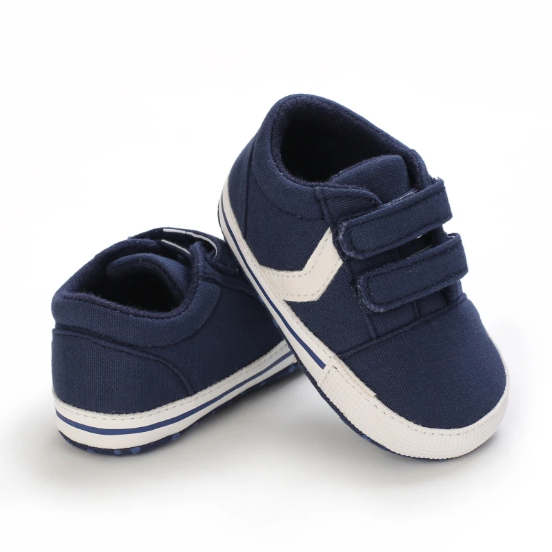 Baby Shoes Boys Canvas Casual Soft Sole Non-slip Newborn Children Walker Sneakers 4