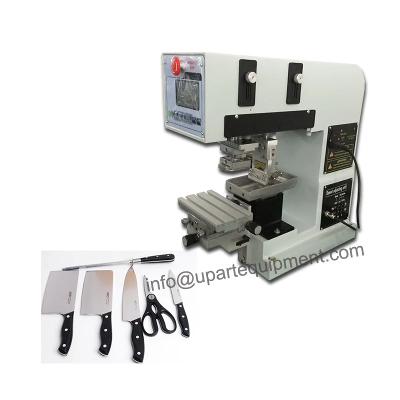 

Single Color Knife Label Printing Machine Tabletop Tampon Printing Machine Single Color Pad Printer