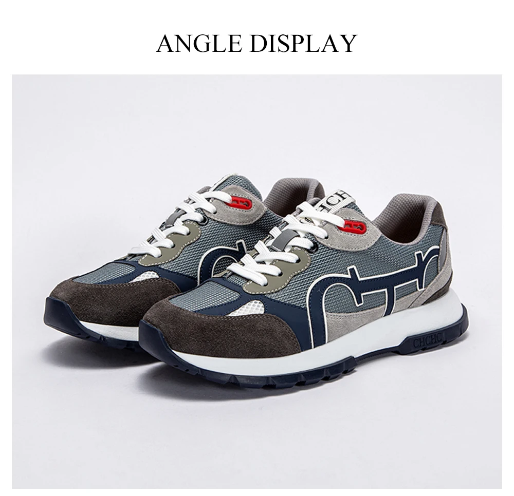Chch Balance-أحذية ركاب كاجوال للرجال ، أحذية رياضية راقية ، خفيفة الوزن ، مريحة ، مسطحة