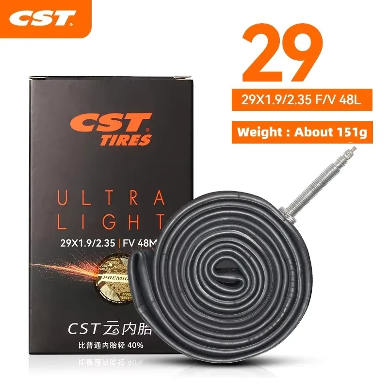 CST 26 27,5 29 ULTRA LEICHTER MTB Fahrradschlauch, 26 27,5 29x1,9-2,35 Zoll Mountainbike-Reifenschläuche – Detail 13