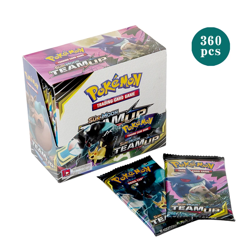 thumbnail image 1 of 360Pcs Box Card Shining Fates Style English Booster Battle Carte Trading Card Game Collection Cards Toys Kids Gifts, 1 of 5