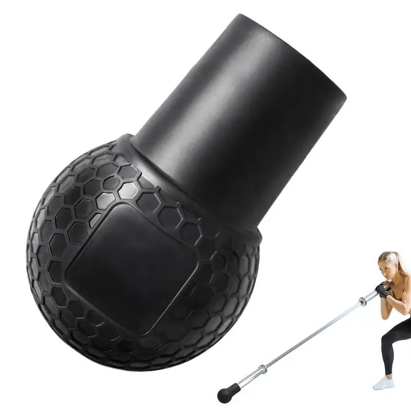 Land Mine Attachment Gym Accessories for Press Wear-resistant Rubber Barbell Land Mine Attachment for Body Strength Training