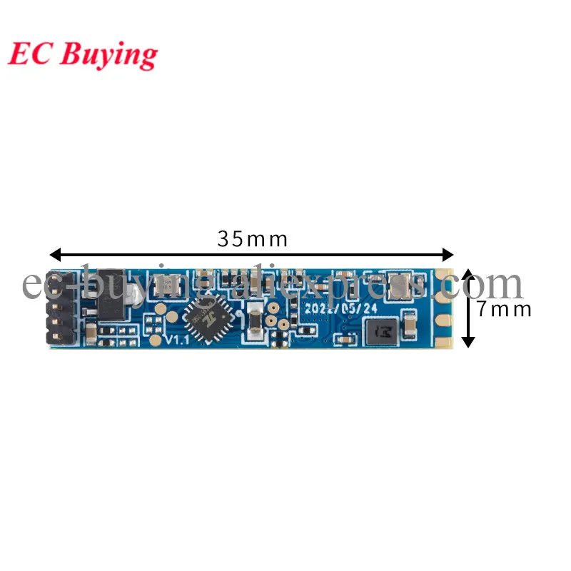 5 Stuks/1Pc HLK-LD2410 Ld2410 24G Fmcw 24Ghz Slimme Menselijke Aanwezigheid Detectie Radar Module Millimeter Golf Bewegingsschakelaar Sensormodule