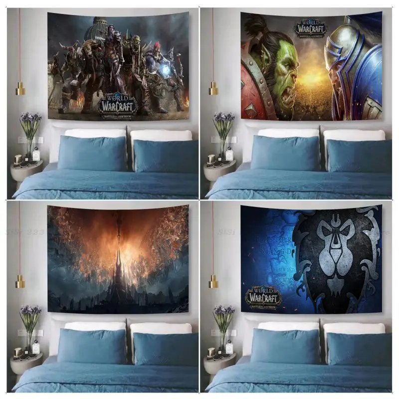 

Game W-World of W-WarcraftS Tapestry Hanging Bohemian Tapestry Bohemian Wall Tapestries Mandala Cheap Hippie Wall Hanging