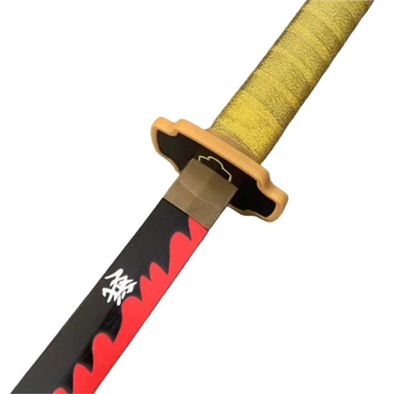 Neuestes Cosplay Iguro Obanai Anime Bambus 24-Zoll Katana Schwert Rollenspiel 60cm Modell – Detail 33