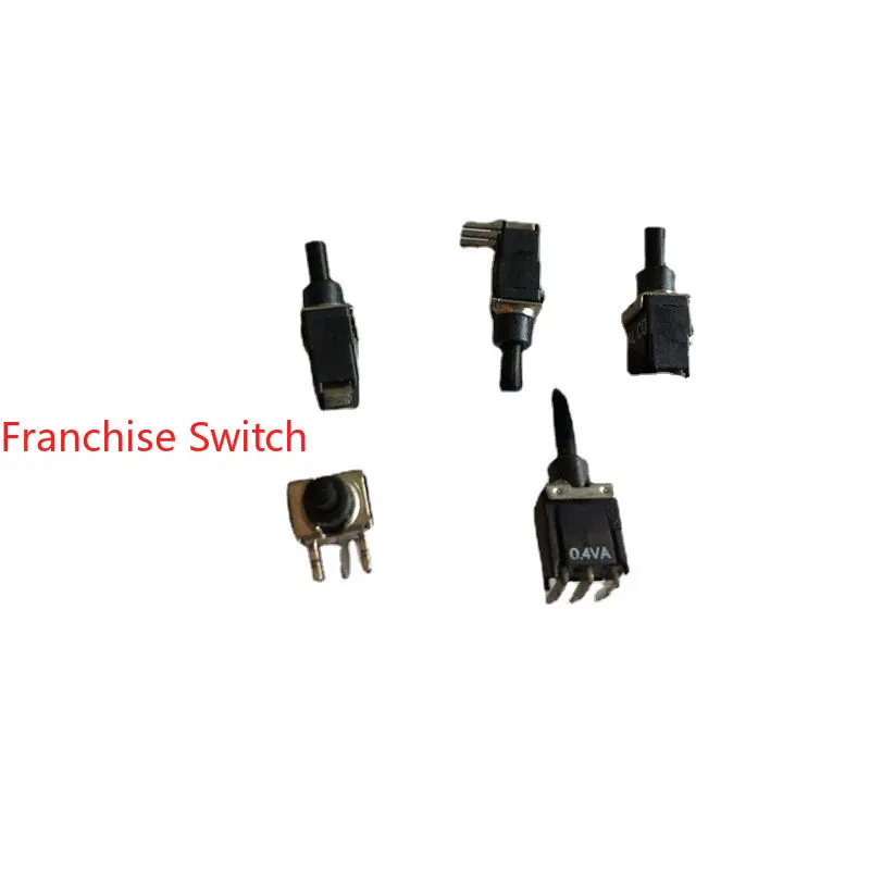 

10PCS Touch Switch Key Bent Foot 3/5 Pin Miniature Button Reset 0.4VA