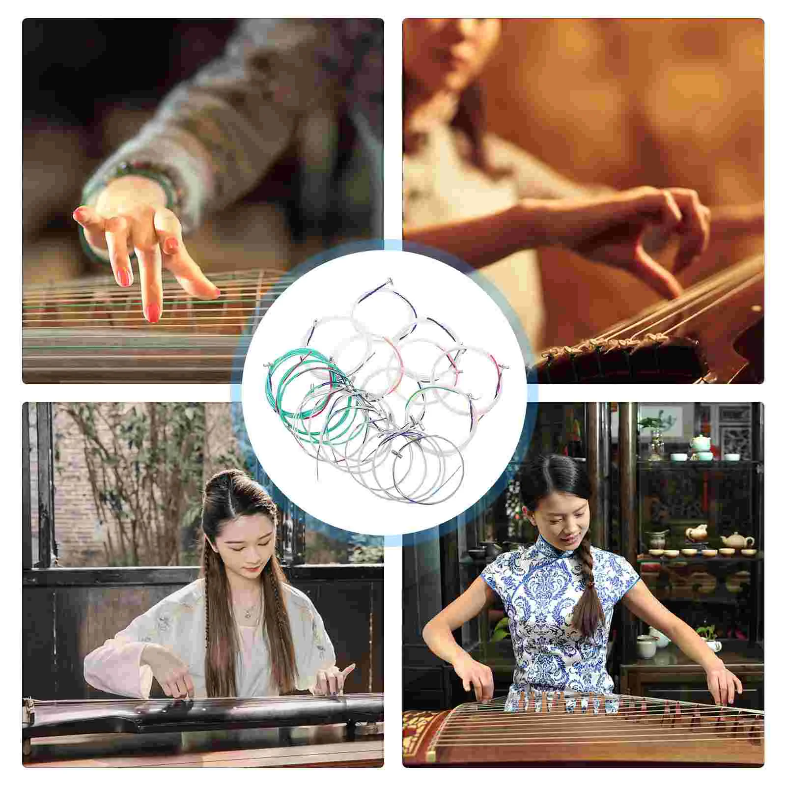 21 Pcs Strings Accessories Durable Parts Practical Tools Stringed Instrument