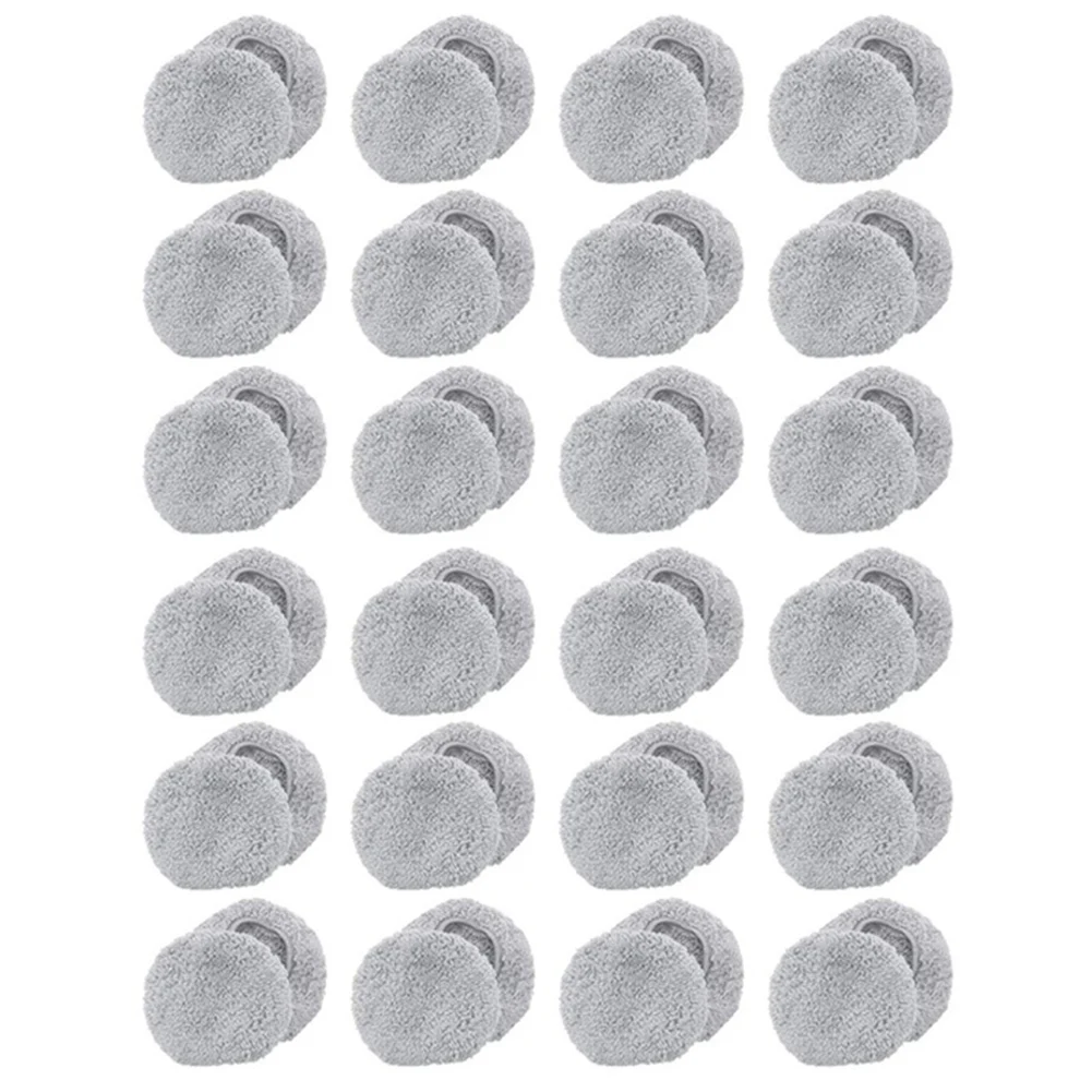 

48Pcs for Hobot 188 198 388 DBOT W120 Window Cleaner Cleaning Cloth Windows Cleaning Robot Mop Rag Vacuum Accessories