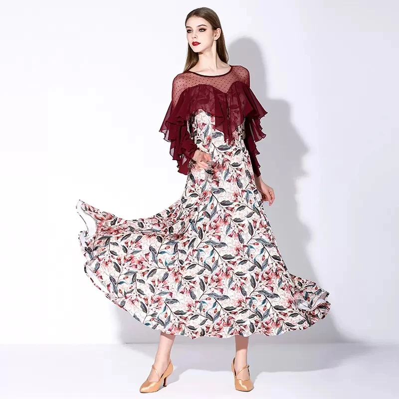 فستان رقص فالس موديل MY877