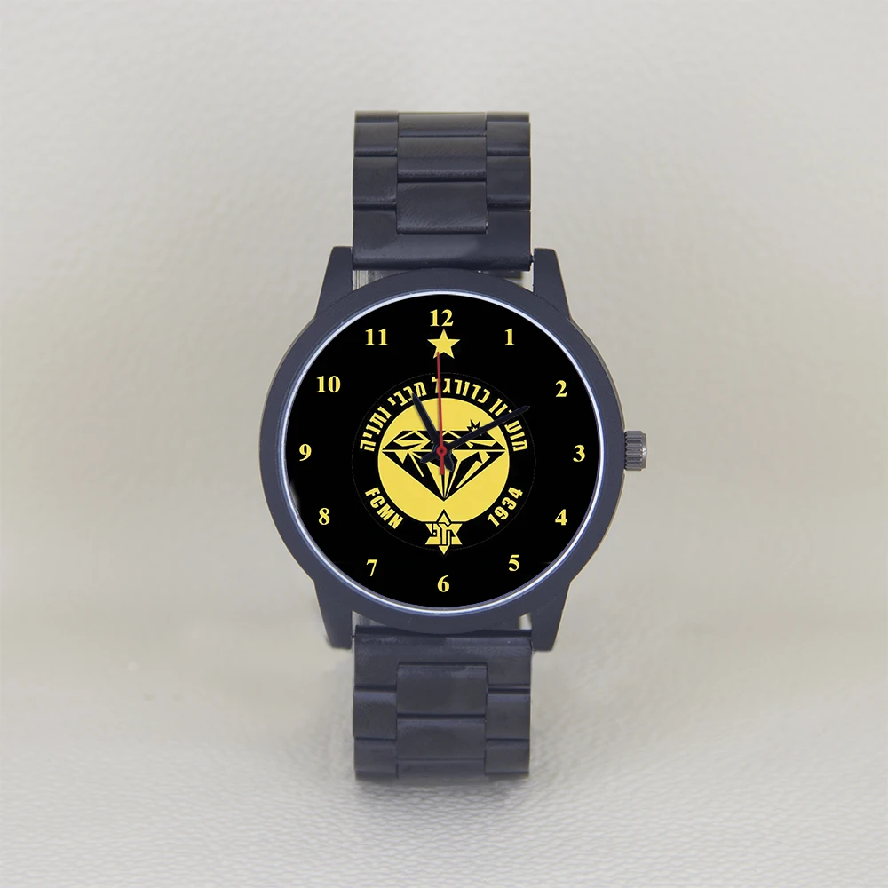 Premium Personalized Black Dial Quartz Watches - Unisex Gift Edition with Commemorative Box