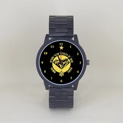 Premium Personalized Black Dial Quartz Watches - Unisex Gift Edition with Commemorative Box - Watch case 38mm (Black case  C2)