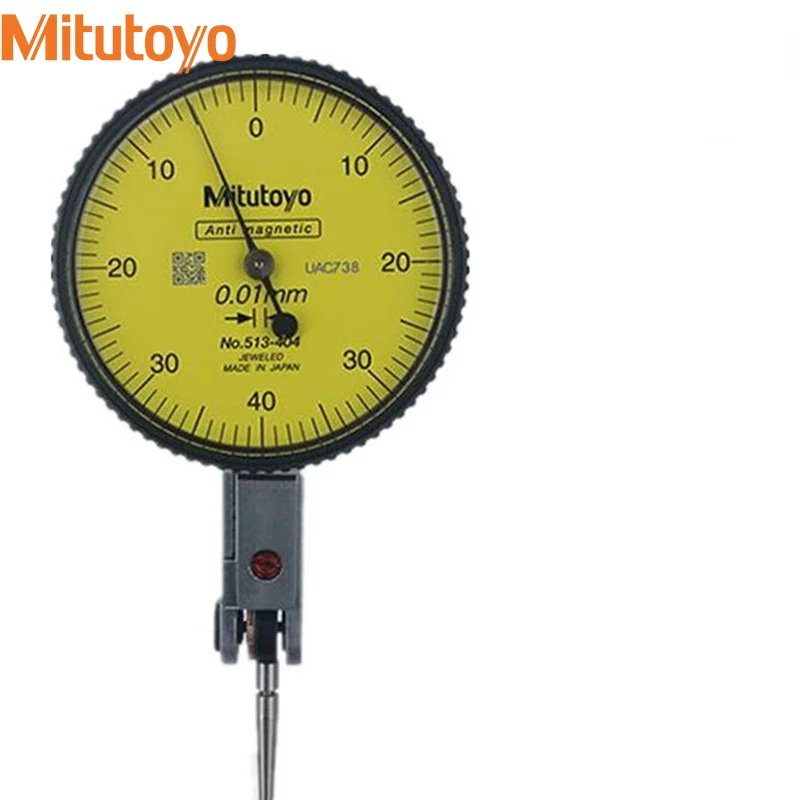 

Mitutoyo Dial Indicator 0-0.8mm 0.01mm Level Gauge Scale Precision Metric Dovetail Rails Indicator Measuring Hand Tools