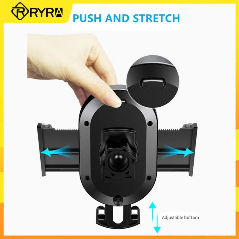 

RYRA Sucker Car Mobile Phone Holder Mount Stand GPS Telefon Mobile Cell Support For IPhone 13 12 11 Xiaomi Huawei Samsung