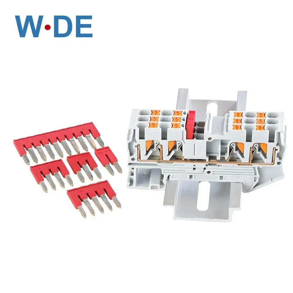 Jumper Bridge 1 Piece FBS2-5 3-5 4-5 5-5 10-5 Plug-in for ST PT DIN Rail Terminal Blocks Accessories