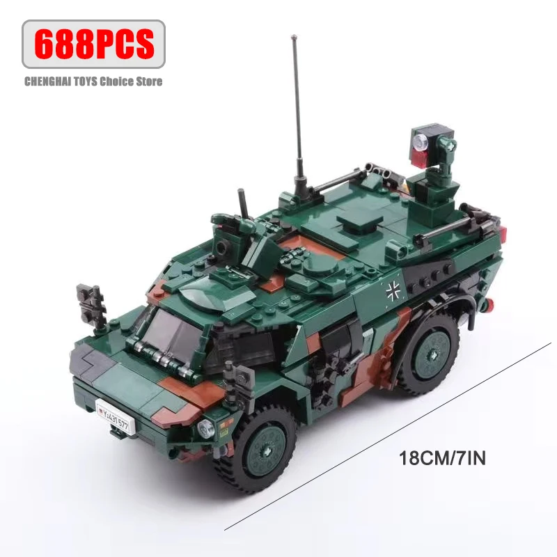 Blocchi da costruzione della serie militare Armi Pacco armi Parti