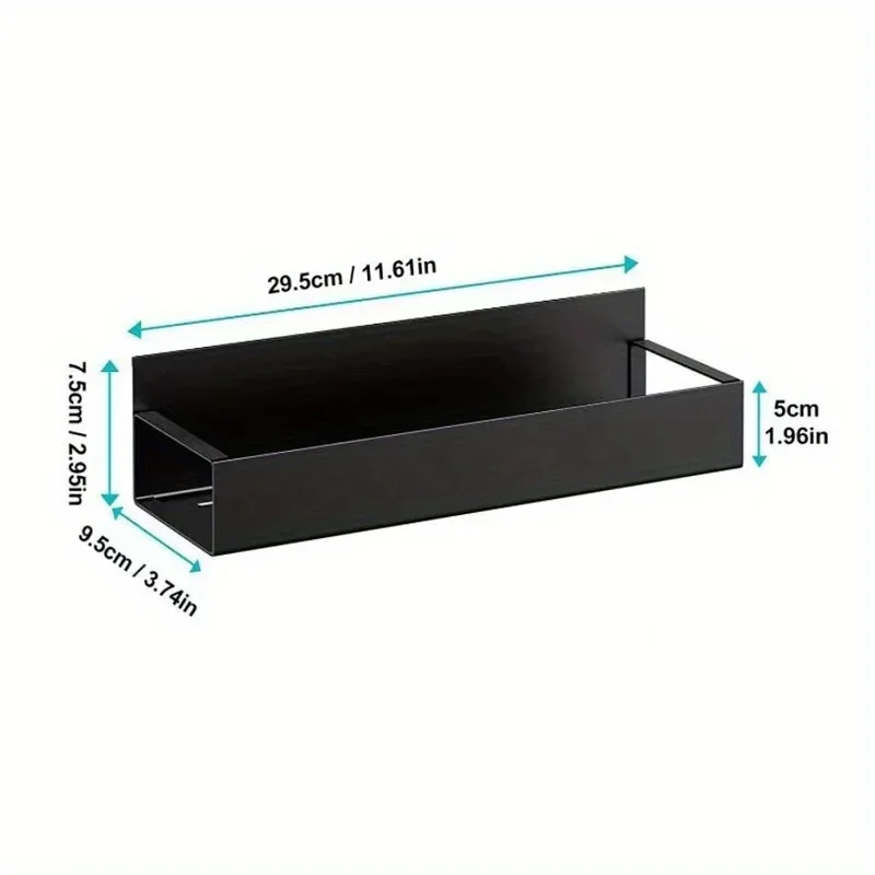 2pcs Magnetic Storage Shelf Household Kitchen Refrigerator Washing Machine Side Hanging Storage Rack Multifunctional storage rack,wall shelf organizer,wall shelf