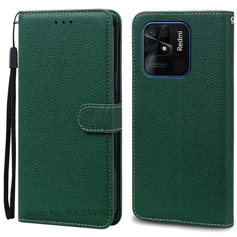 Premium Soft Leather Flip Wallet Phone Case – Elegant Book Style Cover