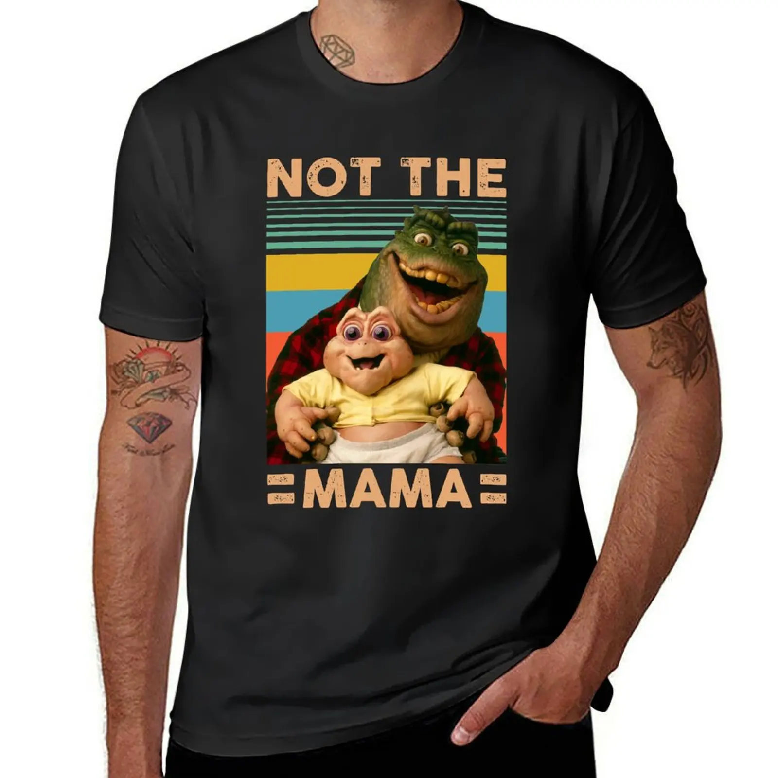 

Awesome Baby Sinclair Character Loved By Everyone Beauty Funky Mama Hinkleman Cute Fan T-shirt