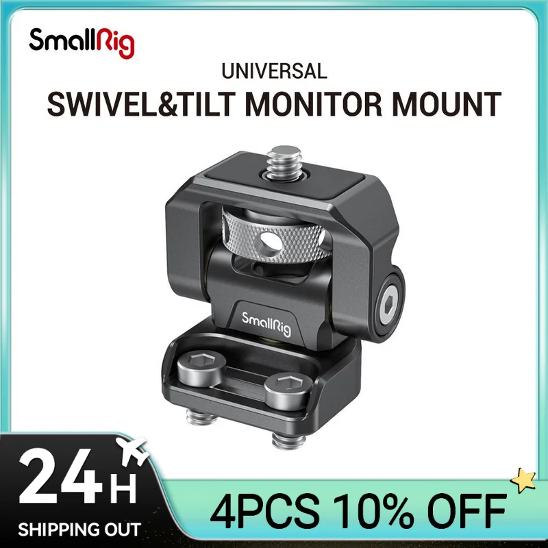 

SmallRig DSLR камера с зажимом поворотное и наклонное регулируемое крепление монитора с винтовым креплением для монитора фотовспышка DIY крепление 2904