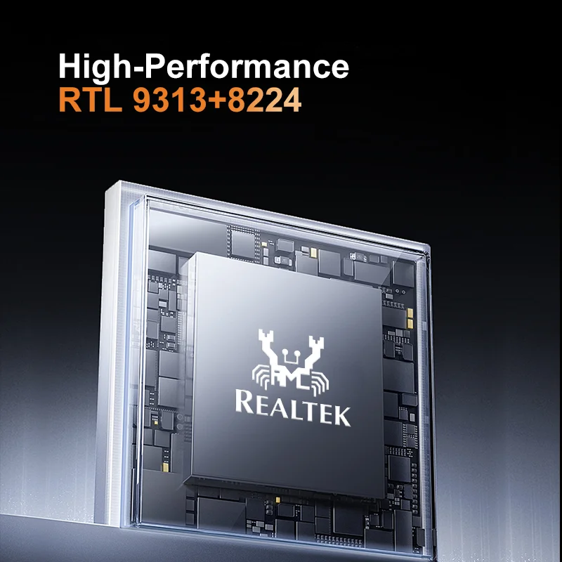 KeepLiNK 8포트 10G/멀티기가비트 비관리형 스위치 견고한 금속 케이스 속도 자동 협상 기능