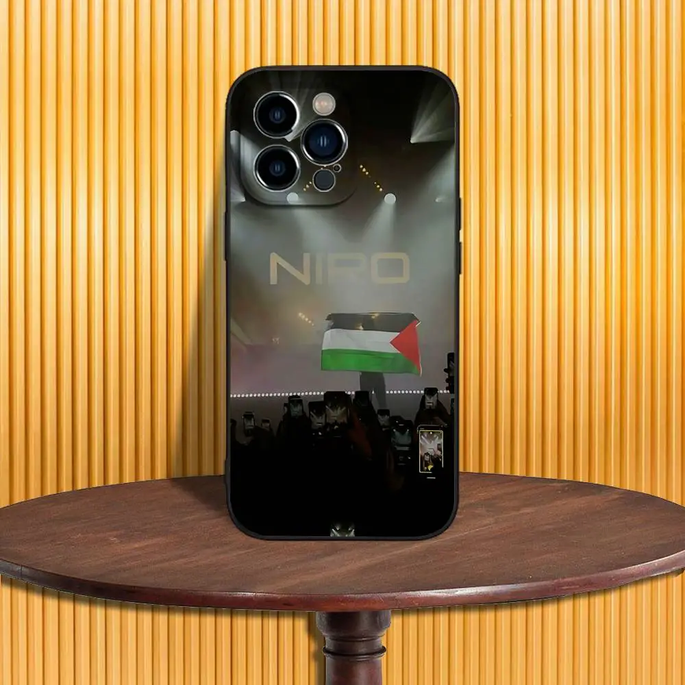 Sleek Soft Black Phone Case by N-NIRO OX7