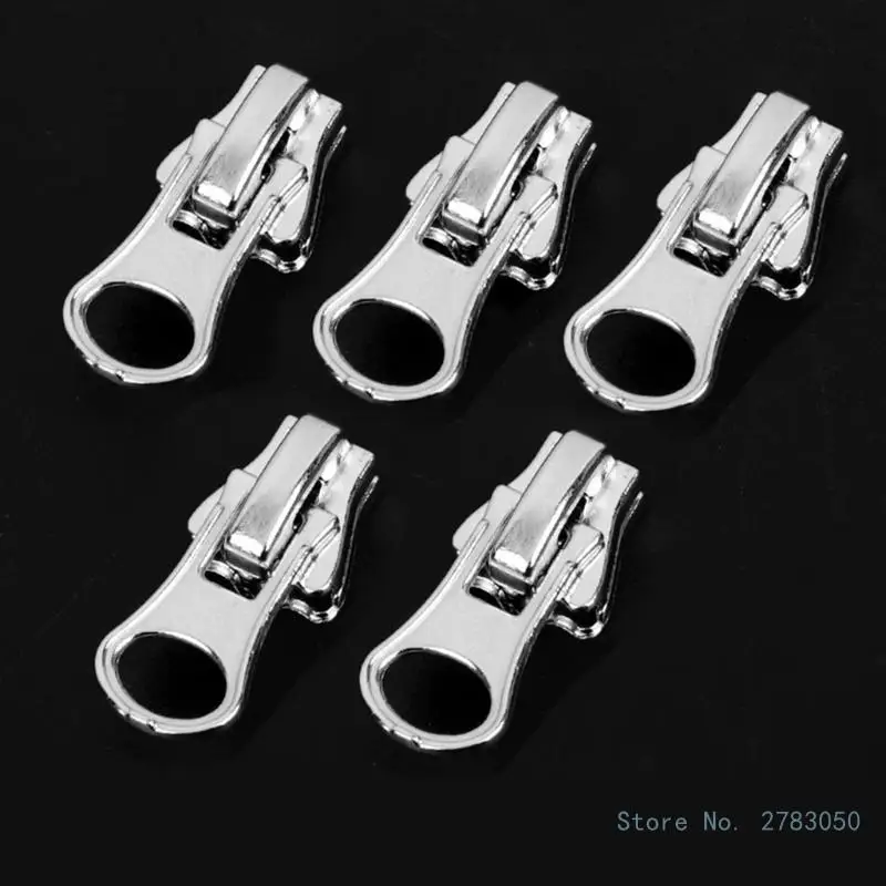 10pcs Removable Zippers Pullers #3 #5 #8 Zippers Sliders Replacement for Backpacks Jackets Boot Handbag Jeans