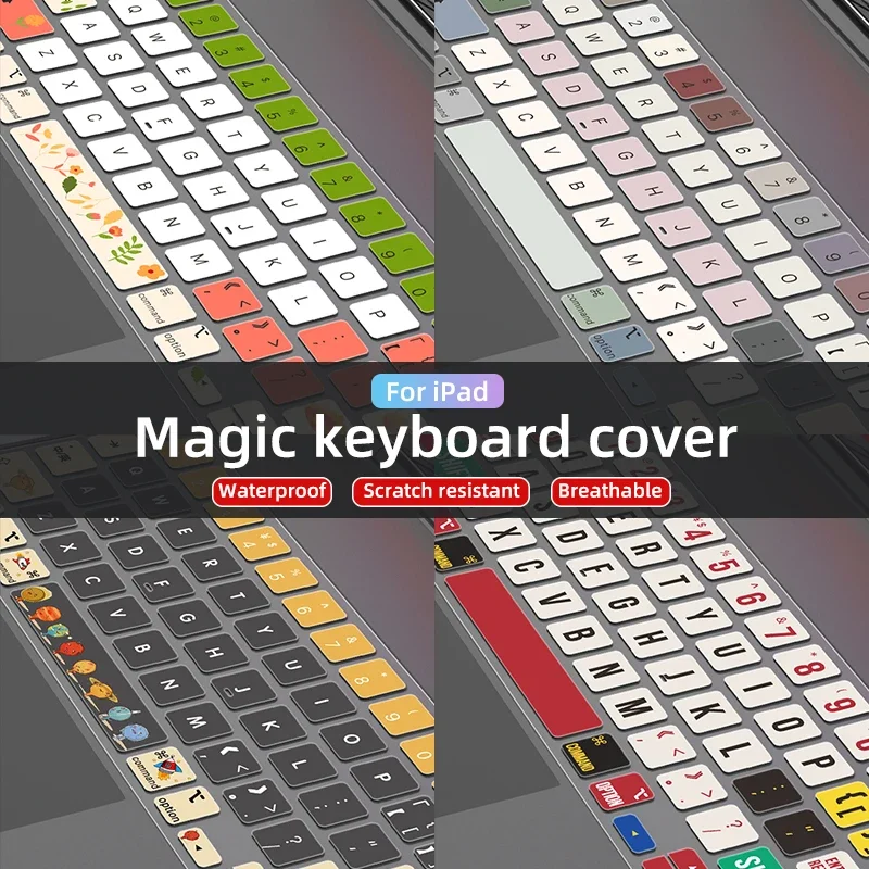 funda-para-teclado-con-patr-n-de-dibujos-animados-cubierta-de-silicona