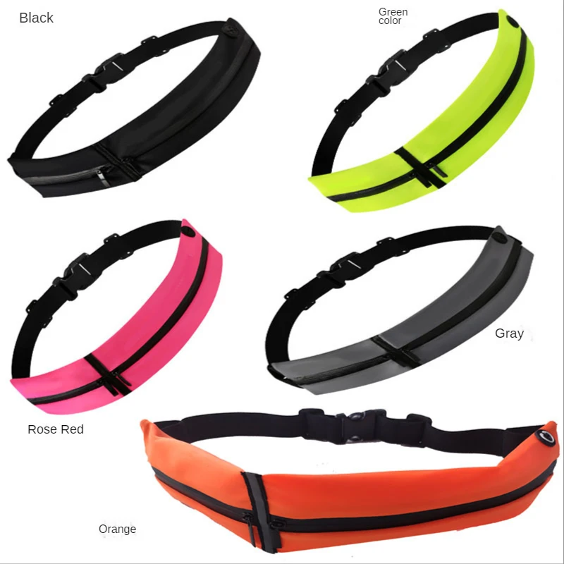 Professional Running Waist Bag Sports Belt Pouch Mobile Phone Case Men Women Hidden Pouch Gym SportsBags Running Belt Waist Pack