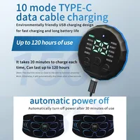 EMS Muscle Stimulator Abdominal Toning Belt Smart Muscle Toner Recharge Body Shaping Massage Belt Weight Loss Fitness Equipment - Image 3