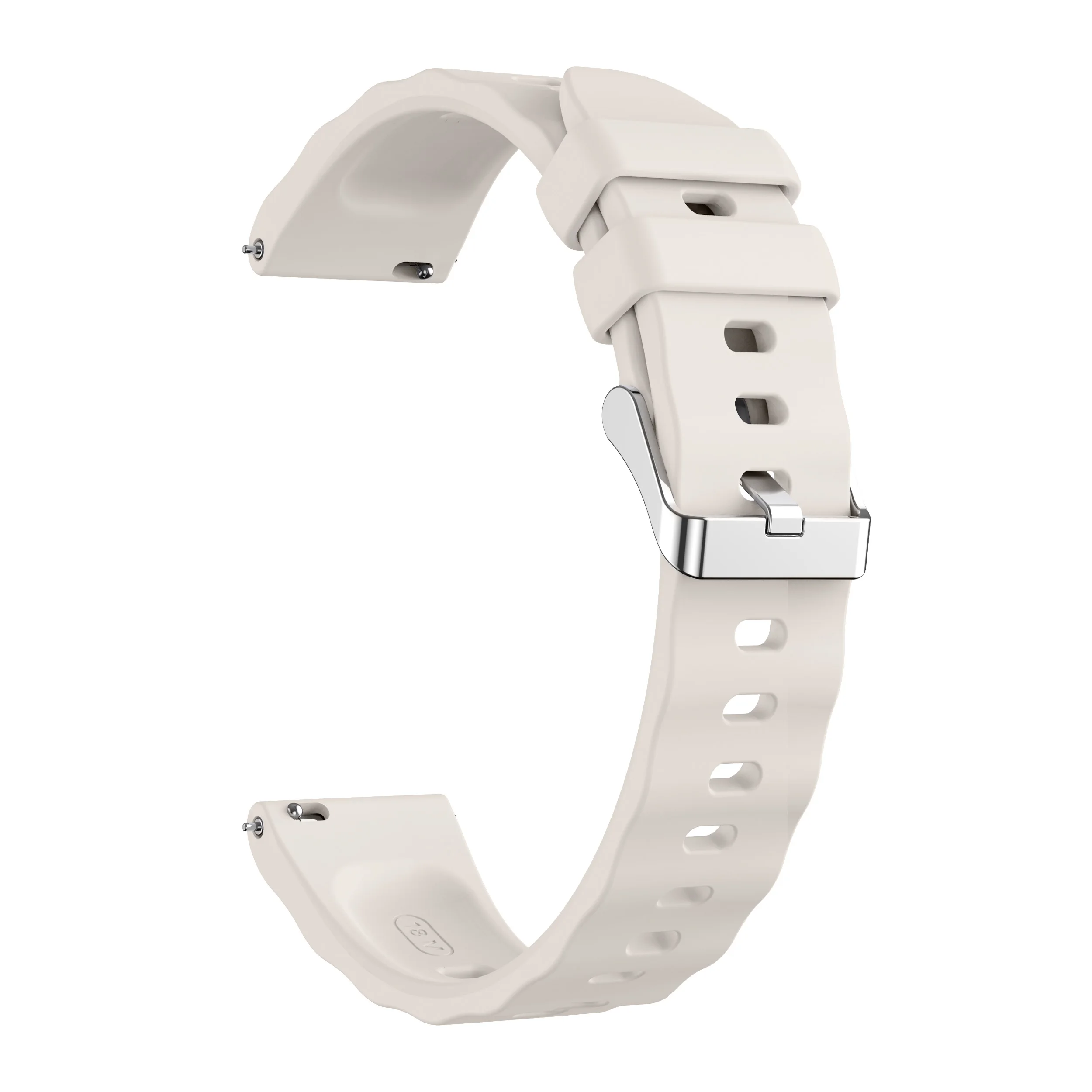 Elegant 18mm Silicone Watch Band - Premium Comfort & Style Strap