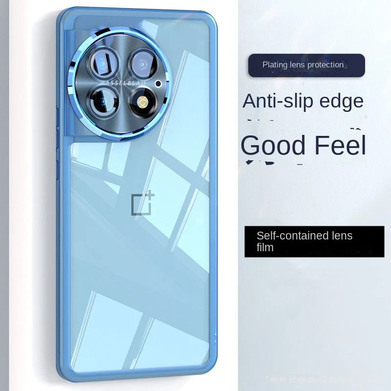 Transparent Soft TPU Phone Case with Lens Protection - Enhanced Back Cover Design