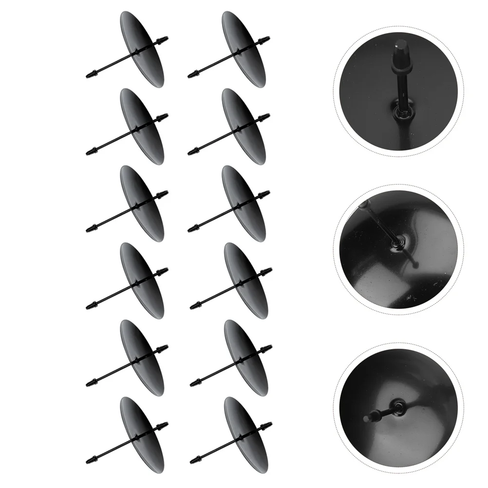 

12Pcs/10pcs Cake Candle Fixator Iron Candle Stand Cake Candle Holder Cake Candle Clip Cake Tealight Holder Candlestick