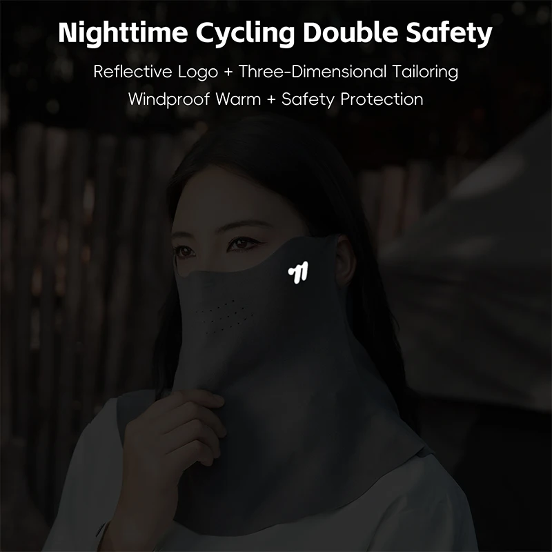 WEST BIKING Windproof Cycling Mask Winter Warm Neck Protection Face Mask Unisex Outdoor Sports Climbing Running Scarf Balaclava