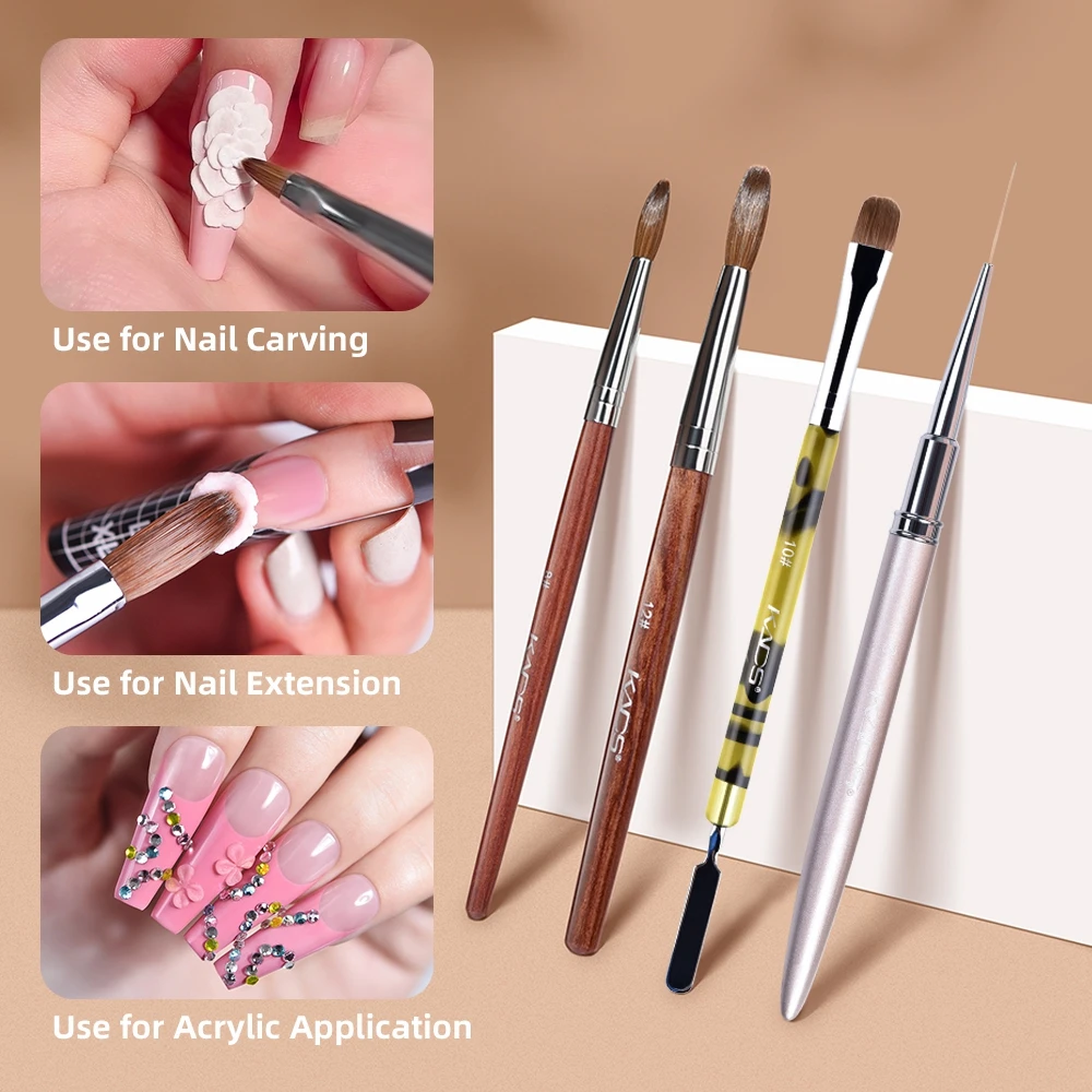

Multiple Set Combination Nail Brush Painting Black Set Nail Pen Pink Art Tool Acrylic Drawing Pen for Nail Professional Salon