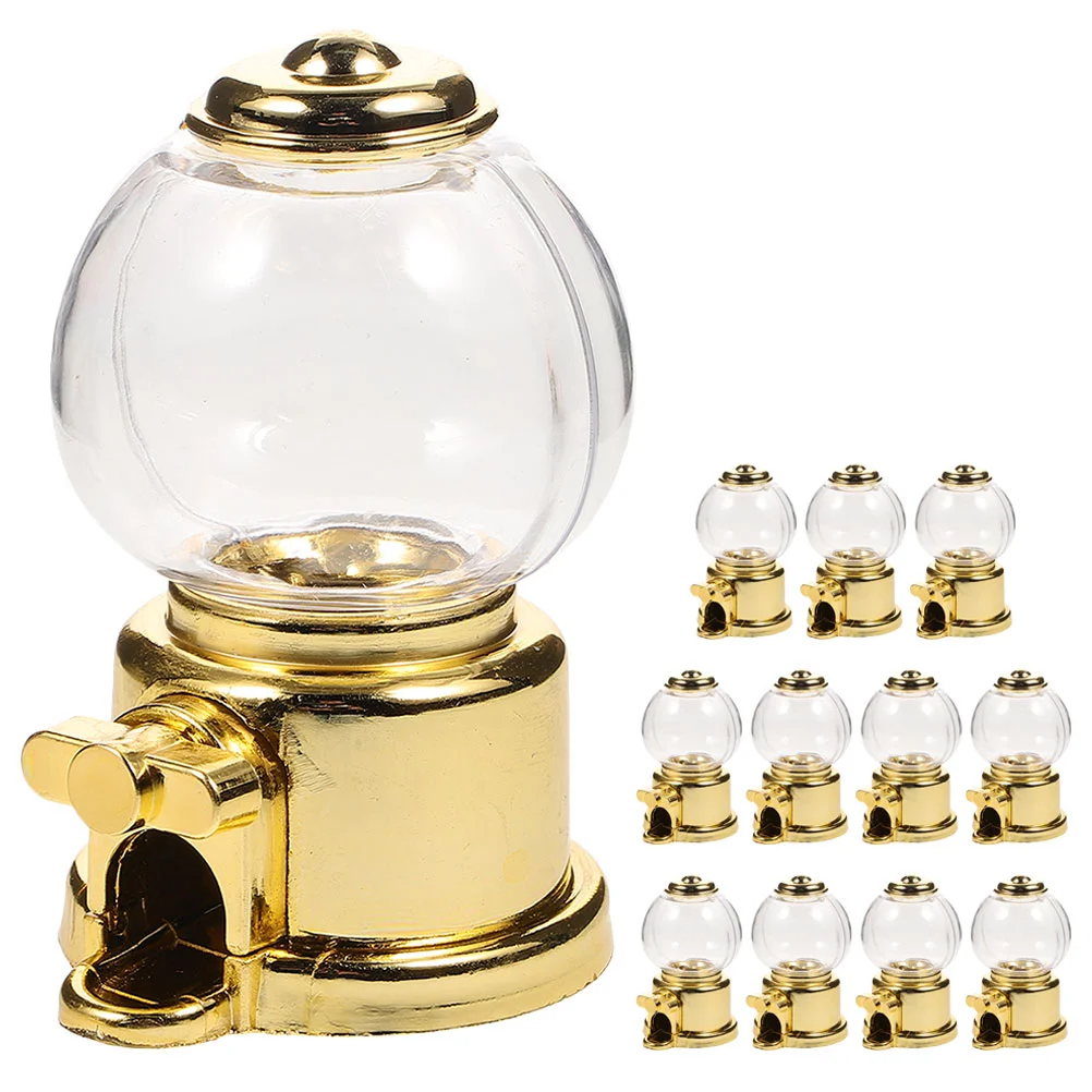 

Candy Dispenser Wedding Party Sweet Storage Holder Plastic Gumball Machines Egg Twisting Candy Box Plastic Candy Machine