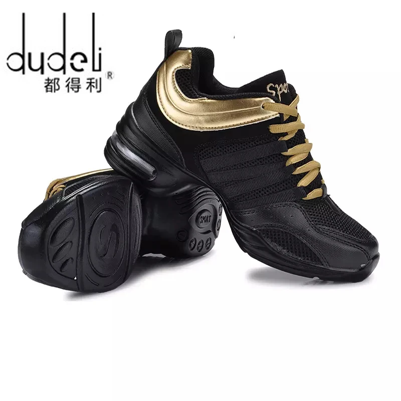 Women's Dance Shoes Soft Outsole Woman Breath Jazz Hip Hop Shoes Sports Sneakers Ladies Girl's Modern Jazz Dancing dance shoes