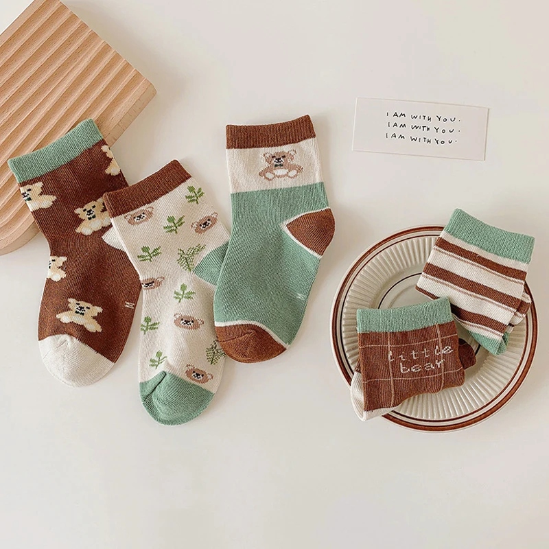 Рисунок 6 - 5 пар, детские носки с мультяшным