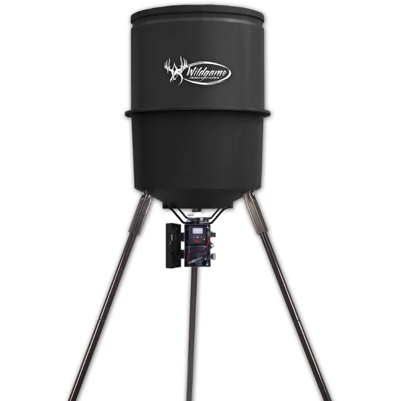 

Wildgame Innovations Sports & Outdoors Quick Set Game Feeder, 30 gal