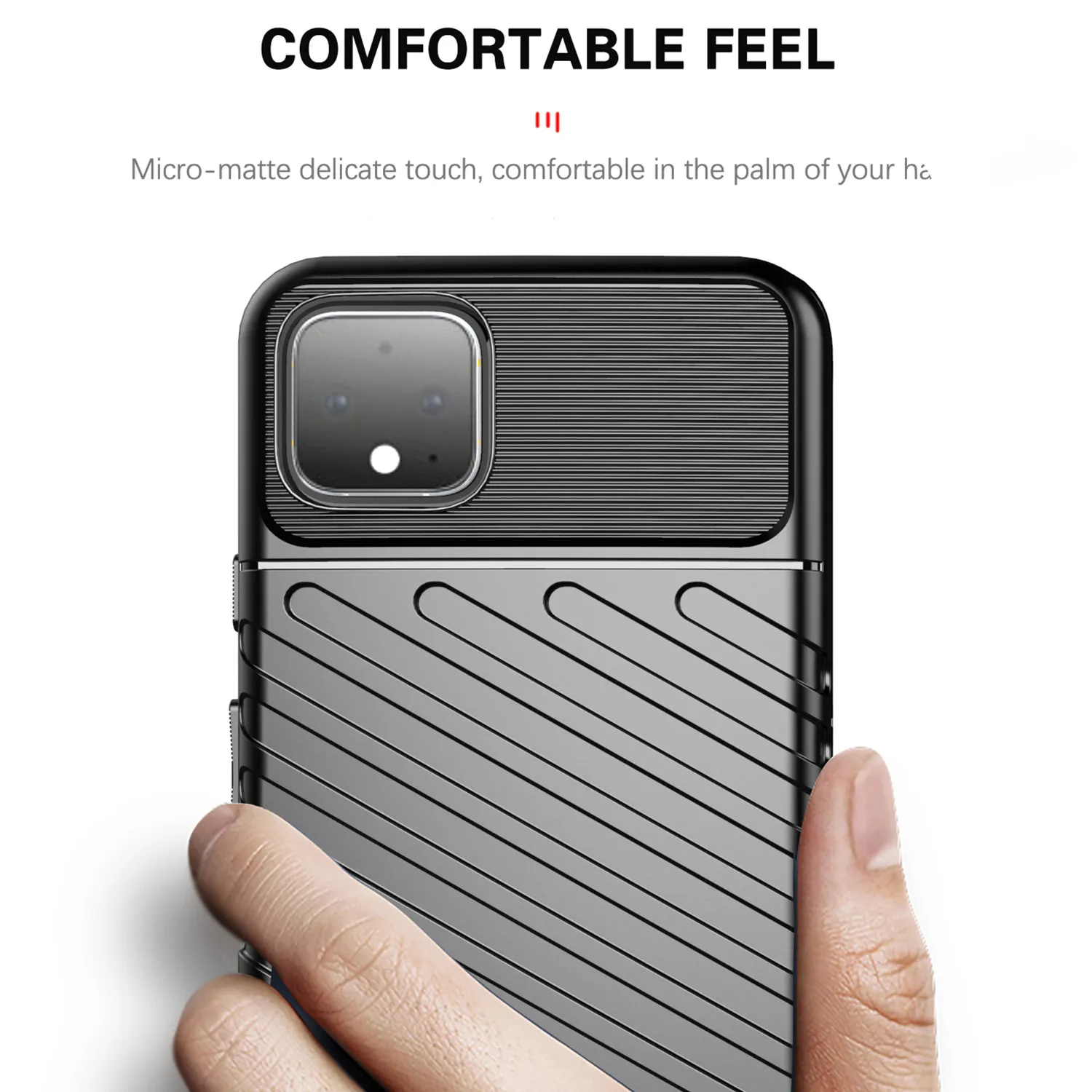 Shockproof Thunder Silicone Phone Case Cover – Durable and Stylish Protection