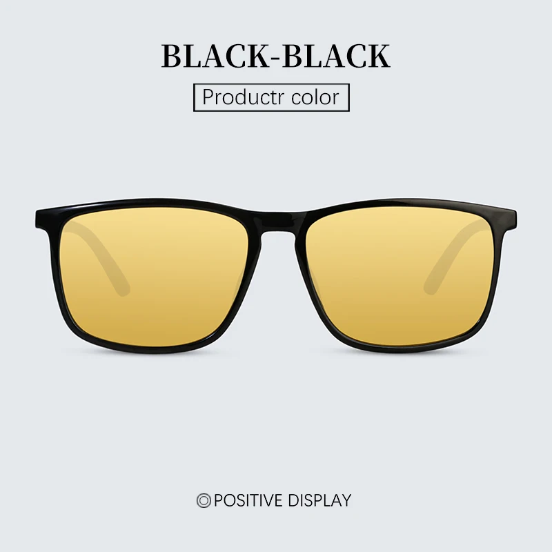 Night Vision Yellow Lens Anti-Glare Goggle Night Driving Sunglasses Eyewear UV400
