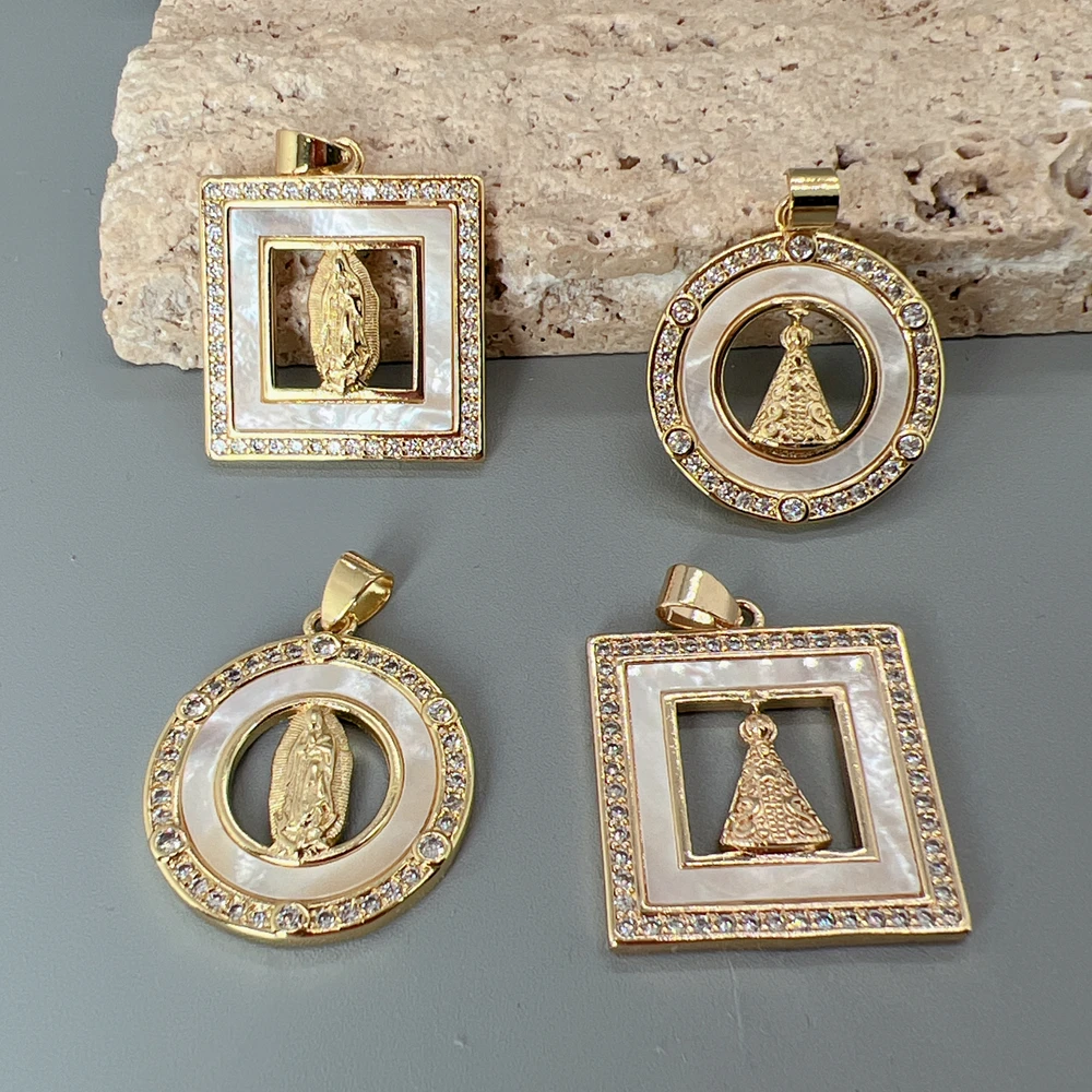 Ciondolo Conchiglia Di Agata Di Cristallo Di Pietra Naturale - Foto 2