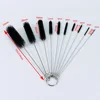 10Pcs/Set Nylon Straw Glass Tube Cleaner Brushes Stainless Steel Cleaning Brush Bottle Fish Tank Brush Household Cleaning Tools 5