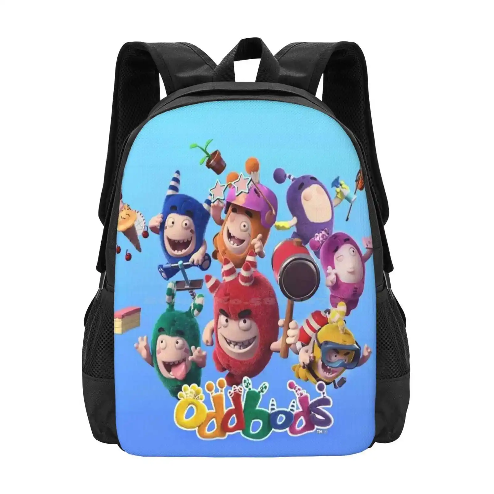 Oddbods Tv Animation 2020 Hot Sale Backpack Fashion Bags Cartoon 2021 Kids Cover Series