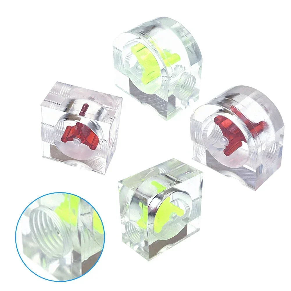 Acrylic G Thread Visibility Accurate And Reliable Measurement Acrylic Flowing Meter Compatibility Easy Installation