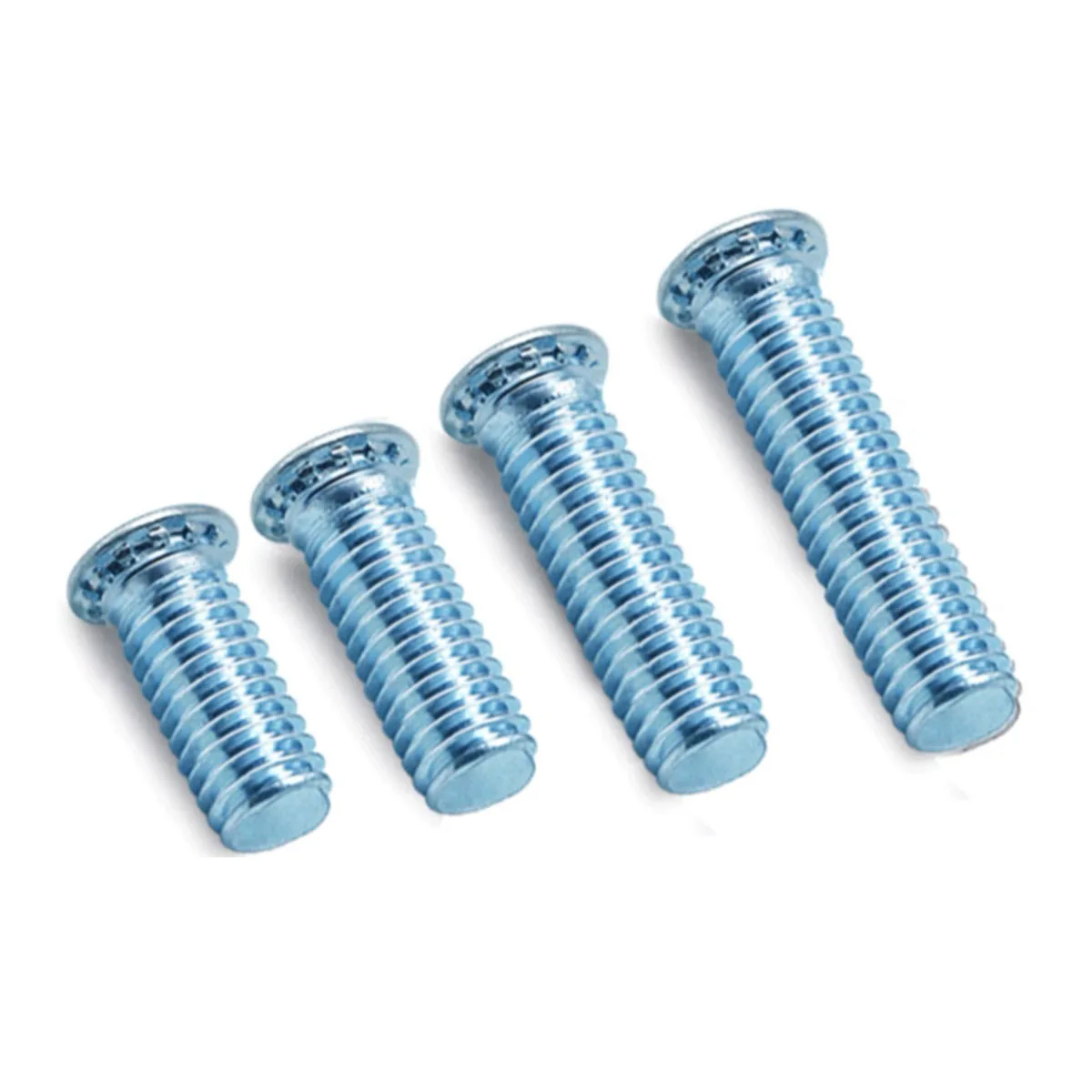 

Environmental Protection Galvanized Pressure Riveting Screw Bolts / Pressure Plate Nail Pressure Riveting Parts M2.5-M10
